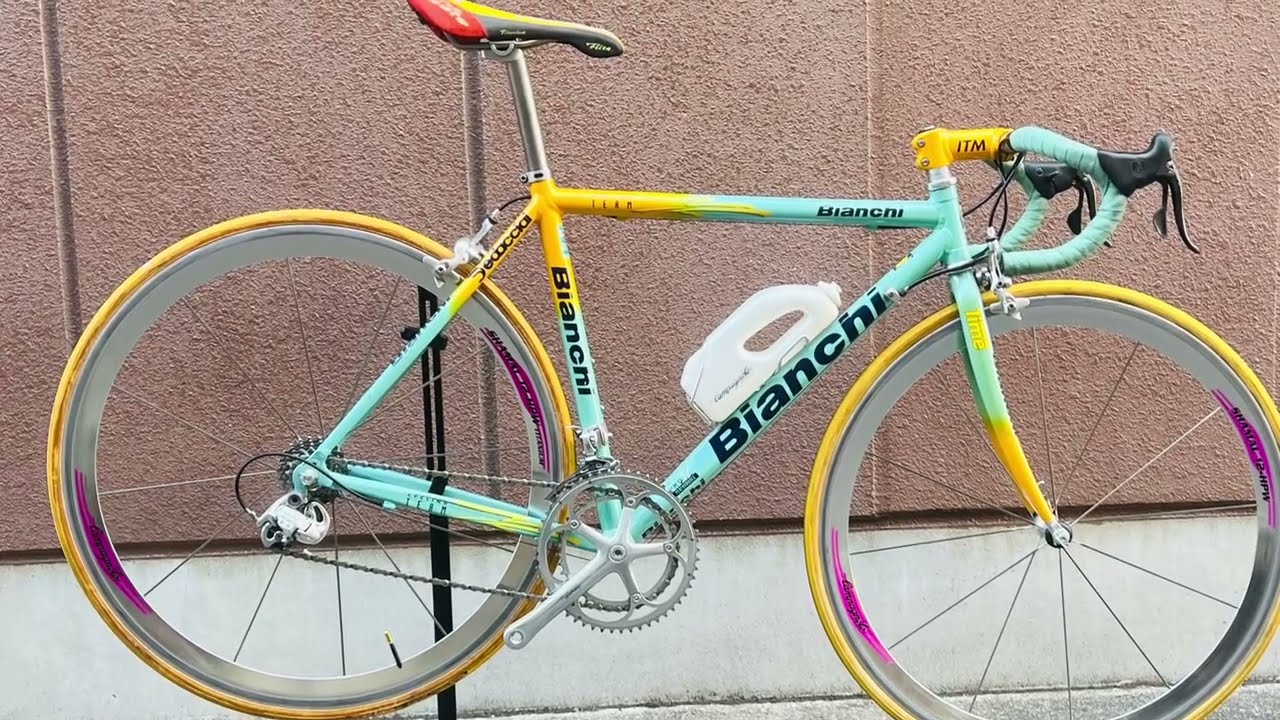 Bianchi 1998 MEGA PRO XL  Marco Pantani Vintage Bicycle Collection  #bikelife #bicycle #vintage