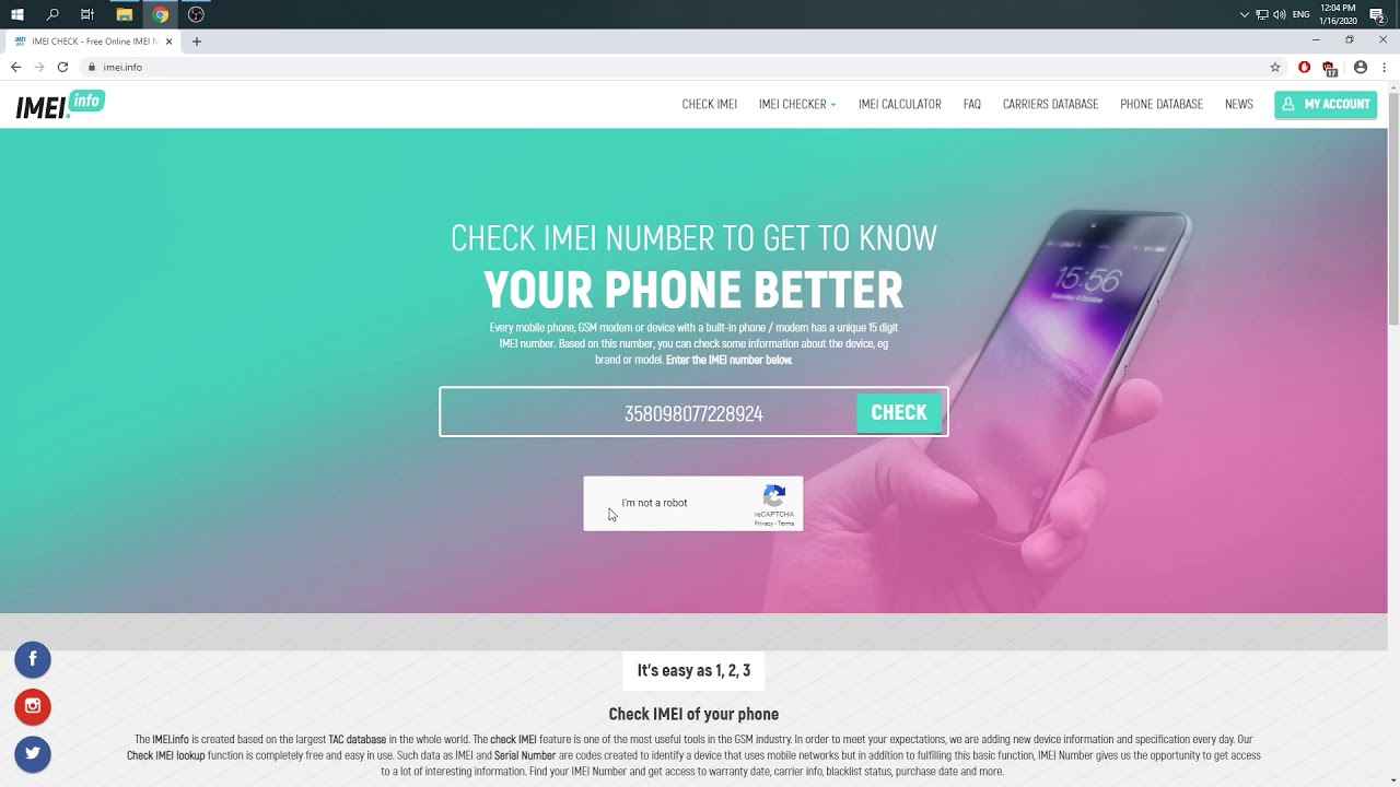 How to check SIM Lock Status & Last Seen Date by IMEI on Sony Xperia X