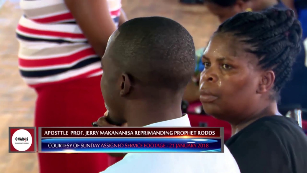 APOSTLE JB MAKANANISA REPRIMANDING PROPHET RODDS
