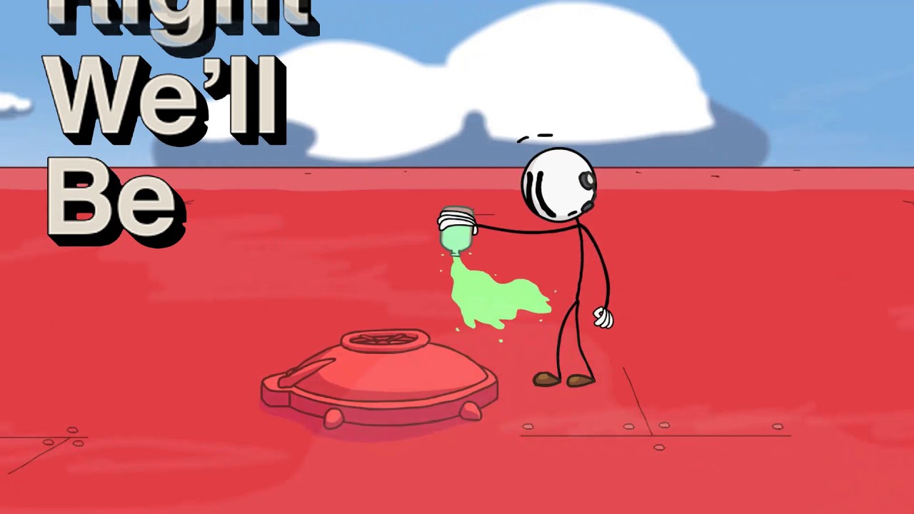 Henry Stickmin We Will Be Right Back meme video prt 2