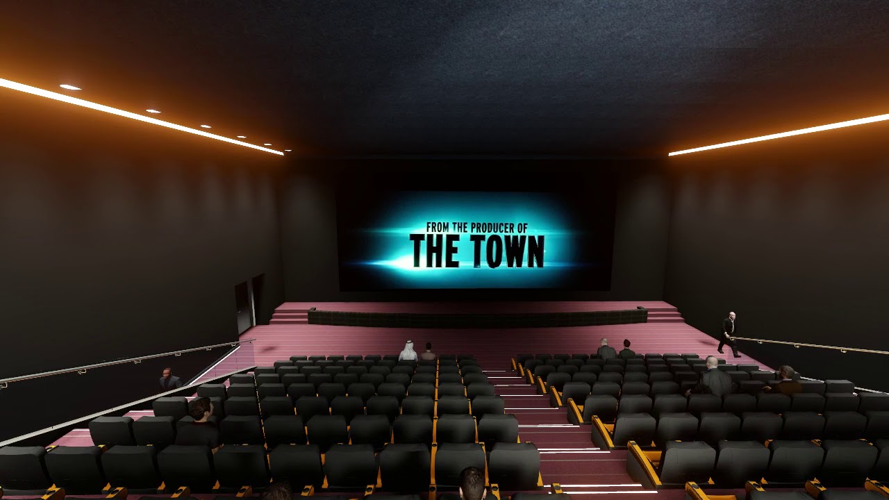 Cinema Interior Animation