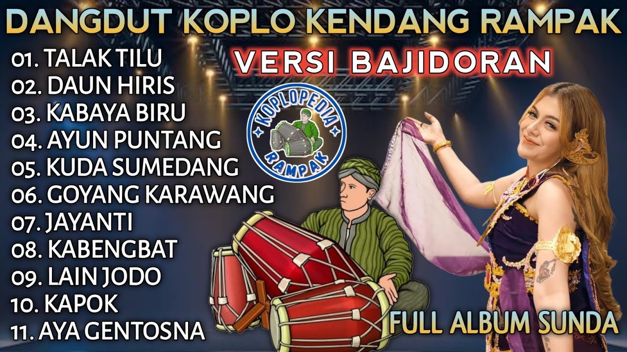 PONGDUT SUNDA KENDANG BLEKUK - TALAK TILU VERSI BAJIDORAN 