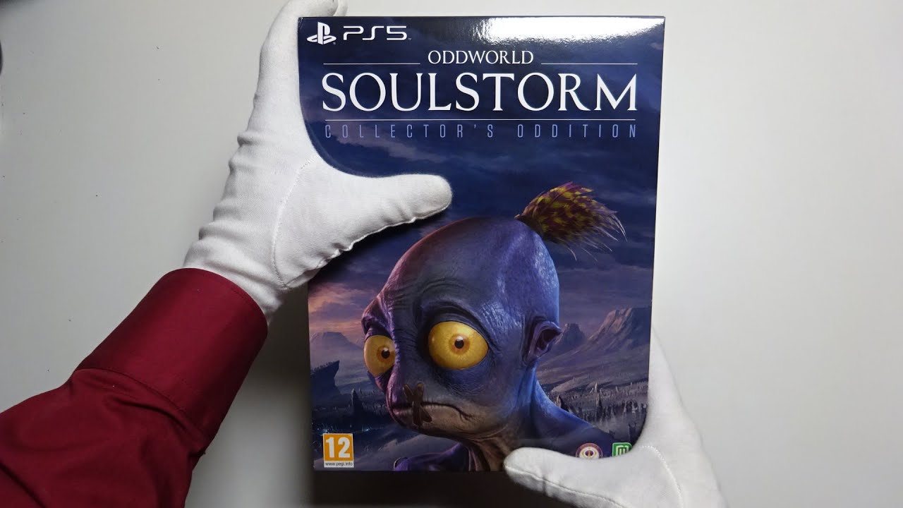 UnBoxingBoxes | ODDWORLD SOULSTORM Unboxing Collector`s Oddition (ASMR) [PS5]