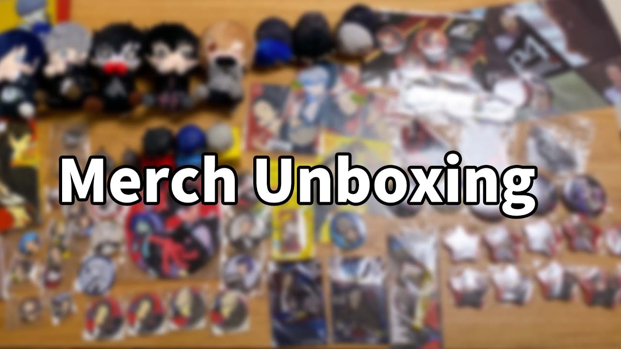 $1,600 Persona Merch Unboxing!