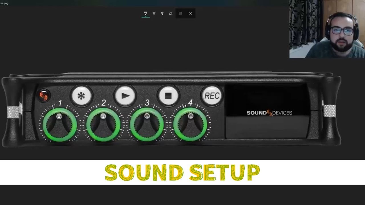 Sound Devices MixPre 6 Setup