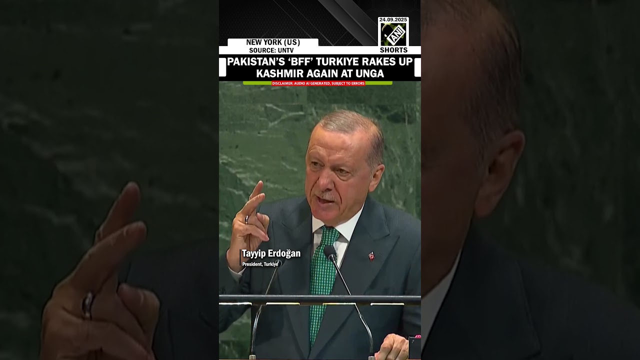 &ldquo;The issue of Kashmir should be&hellip;&rdquo; Pakistan&rsquo;s all weather ally Turkey rakes up Kashmir again at UNGA