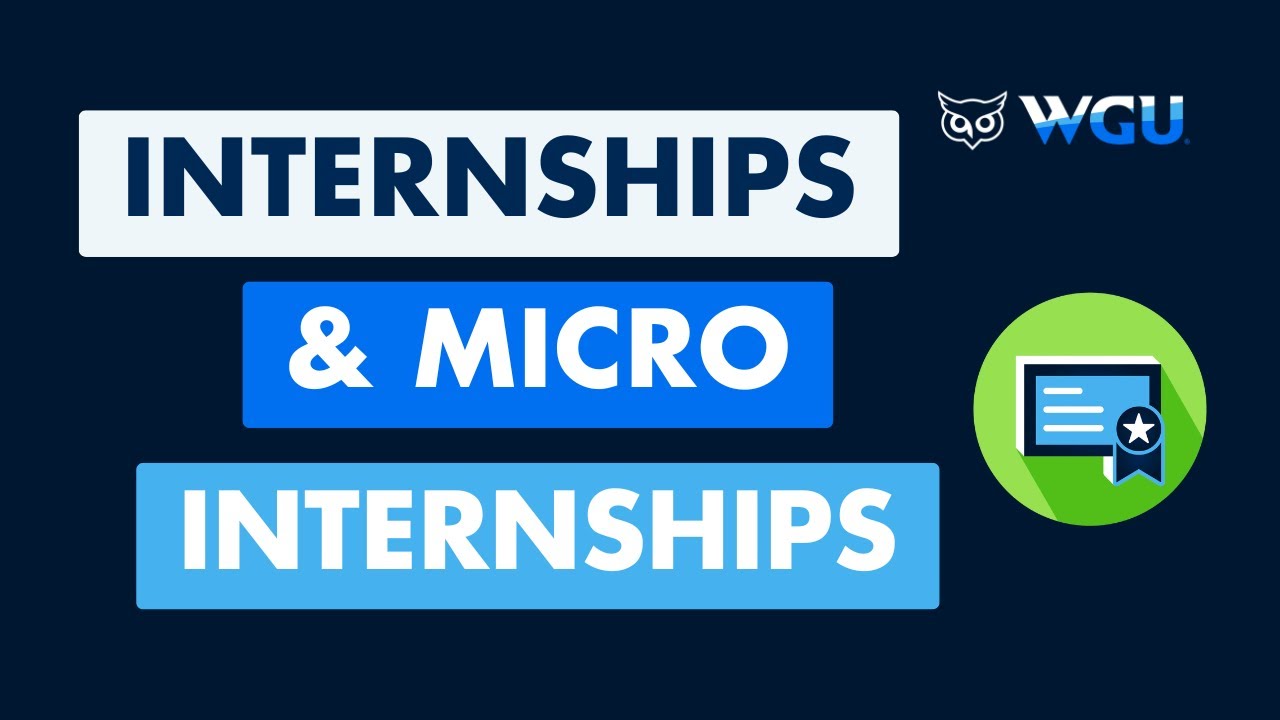 Gaining Experience with Internships & Micro-Internships | January 2026