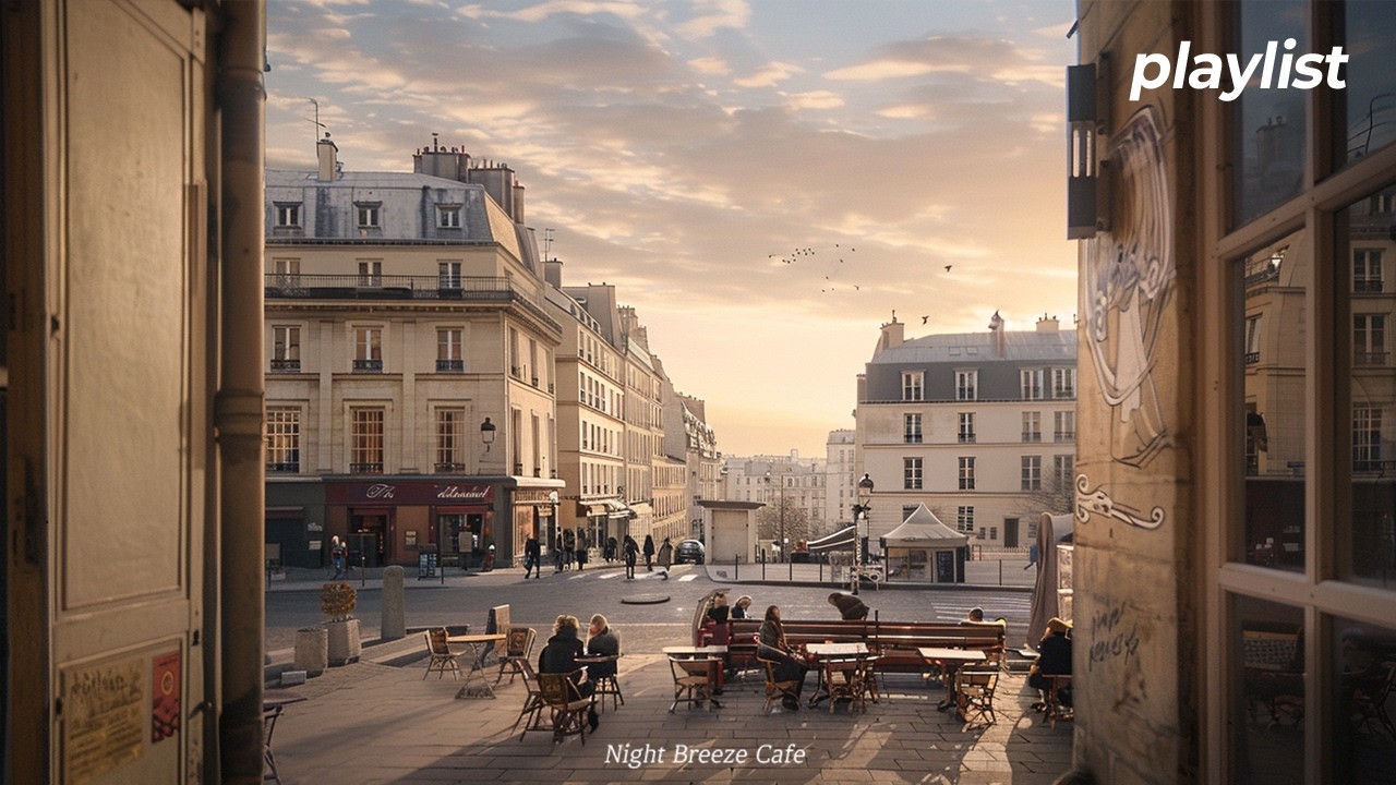 Playlist | Gentle Cafe Light 🌱🌙 | Calm Instrumental Music for Relaxing & Working