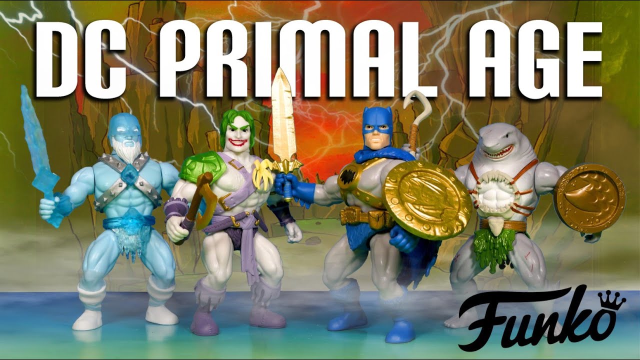 Funko DC Primal Age Action Figures Review