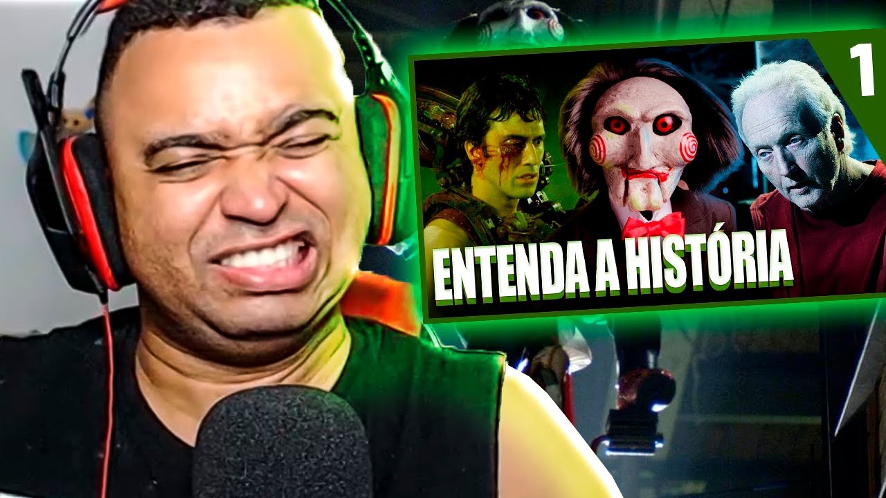 Saga Jogos Mortais | História dos filmes, cronologia e mais | PT. 1 - PeeWee #React