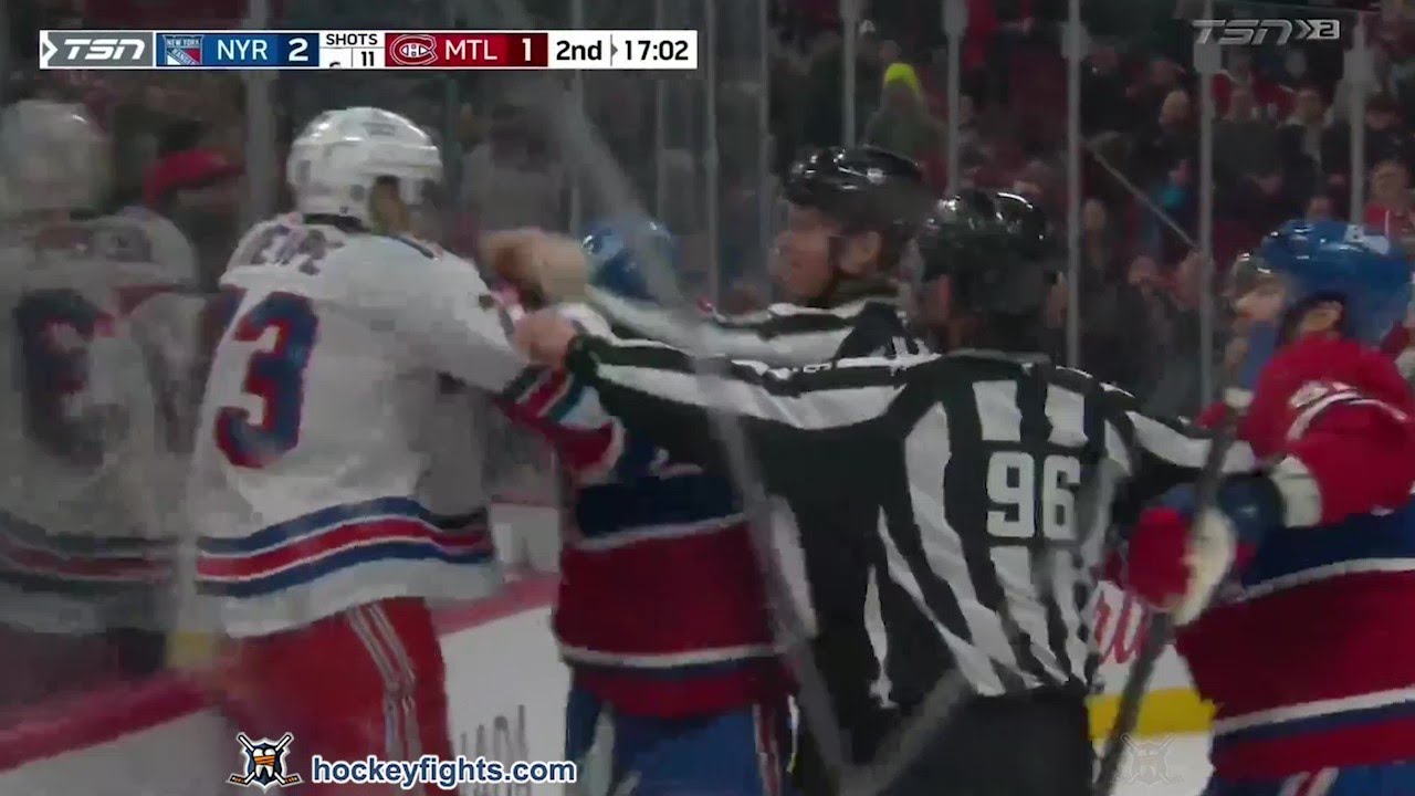 Matt Rempe vs Arber Xhekaj Jan 19, 2025