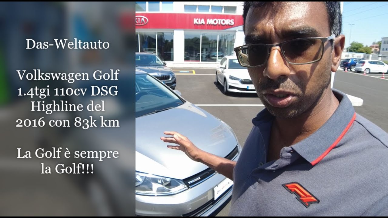 **VENDUTA** Volkswagen  Golf 1.4tgi 110cv DSG Highiline del 2016 con 83k km ** DESCRIZIONE **