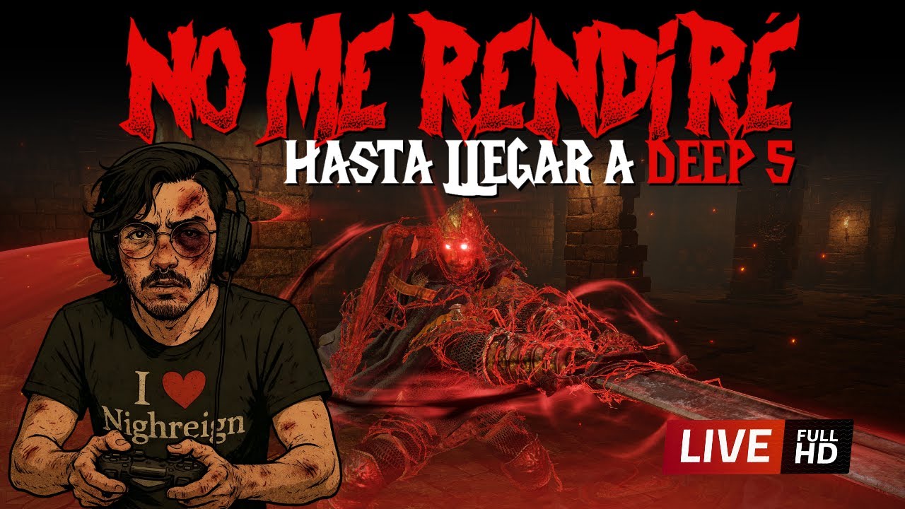 El CASI IMPOSIBLE desafío de subir Deep 5 en Elden Ring Nightreign 💀🔥⚔️