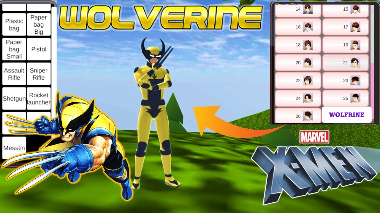 NEW UPDATE Karakter terbaru X-MAN 