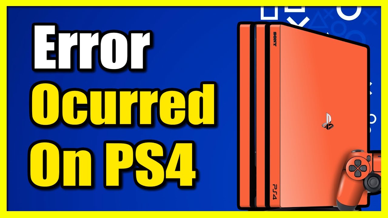 Как исправить ошибку PS4 (простое руководство)