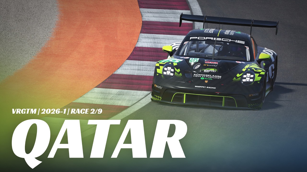 Fight mit unhappy End 🥲 VRGTM | Lusail | Lucas Hirtz | Onboard 🏁