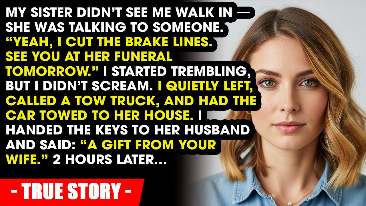 “Yeah, I Cut The Brakes,” My Sister Smirked — Two Hours Later, Everyone Was Silent