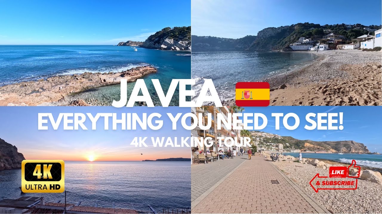 Javea 🇪🇸 TOP 12 Things You Need To See! - 4K Walking Tour 😍🏖️