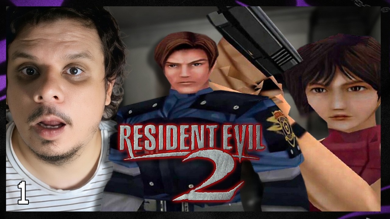 PRIMEIRA VEZ JOGANDO ESSE CLÁSSICO DOS JOGOS!  | RESIDENT EVIL 2 (1998) - PARTE 1