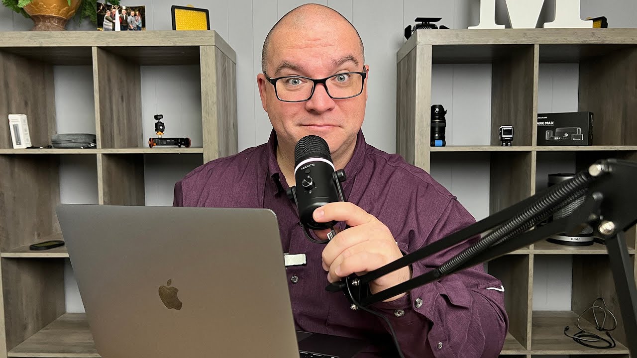 TECURS USB Condenser Microphone Kit For Gaming, Streaming, & Recording!
