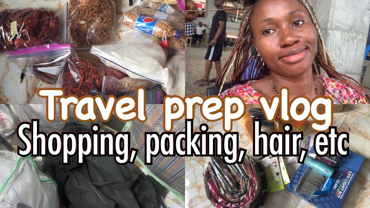 RELOCATION TRAVEL PREP VLOG | NIGERIA TO THE UK | SHOP, PACK WITH ME