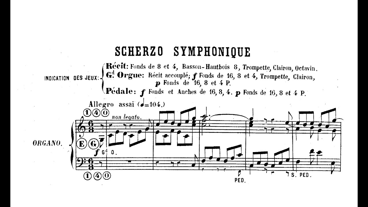 Guilmant: Scherzo symphonique op. 55 Nr. 2