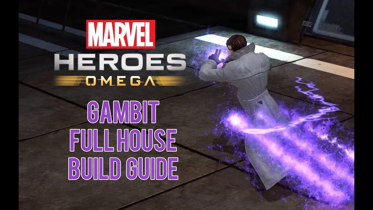 Gambit 'Full House' Build Guide - Marvel Heroes Omega (PS4/XBOX)