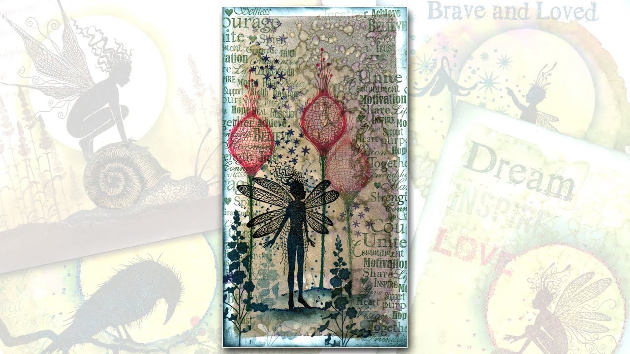 Winifred Keeping Faith - A Lavinia Stamps Tutorial