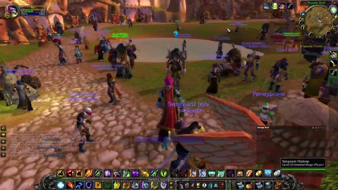 Reagent Vendor Location Thunder Bluff - WoW Classic
