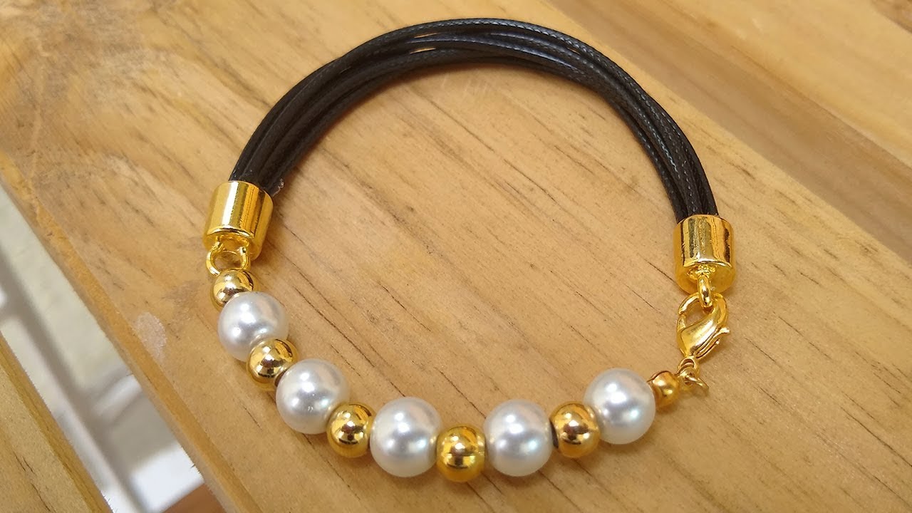 COMO HACER UNA PULSERA COQUETA  FACIL Y BONITA