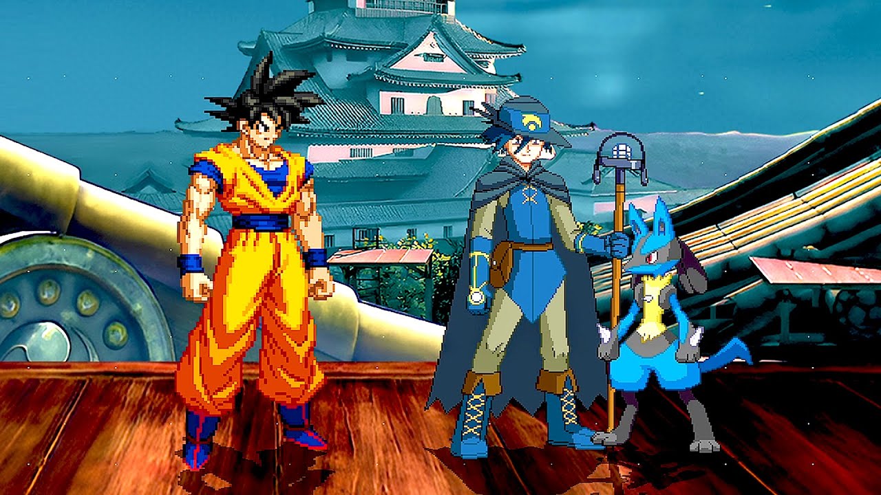GOKU (Dragon Ball) vs LUCARIO (Pokemon)
