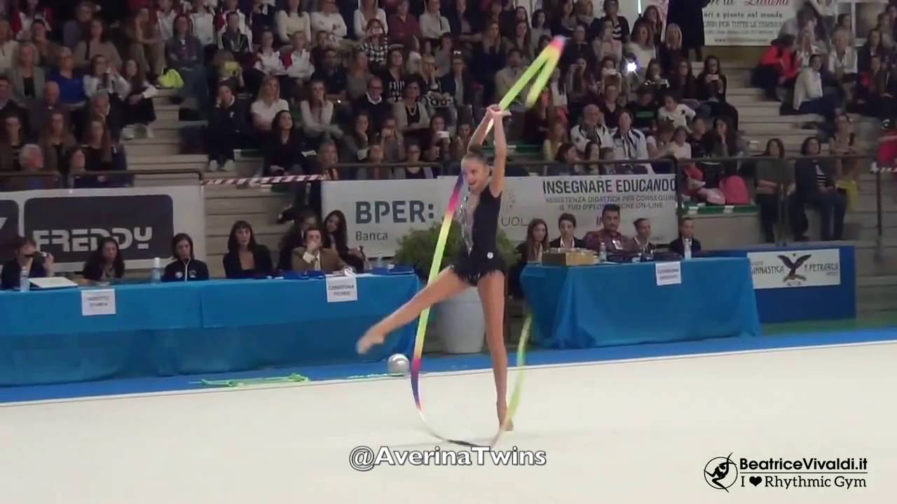 Dina Averina (2016) Ribbon | Sansepolcro · Italy | @AverinaTwins