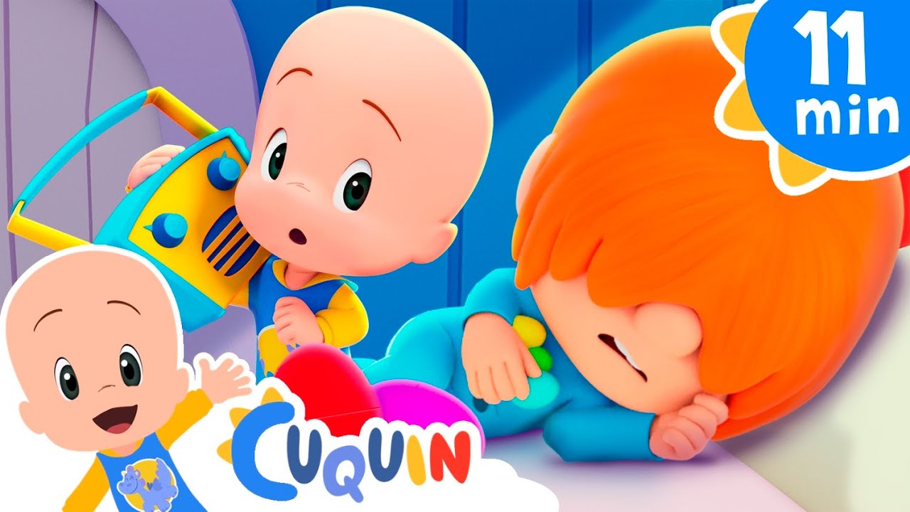 Ten eggs jump on the bed | Dance with Cuquin