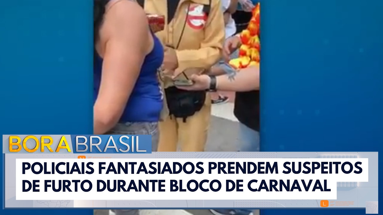 Policiais disfarçados prendem suspeitos de furto em SP | Bora Brasil