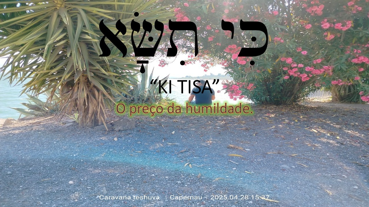 [21] Ki Tisa (Quando Levantares) - O preço da humildade. (a)