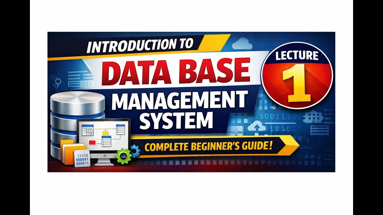 INTRODUCTION TO DATABASE MANAGEMENT SYSTEM | EASY EXPLANATION | ALL UNIVERSITY |