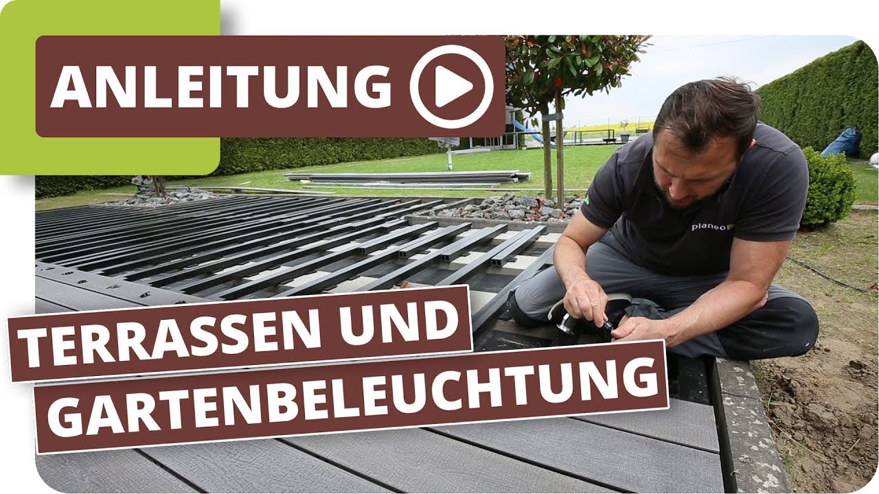 planeo Terrassen und Gartenbeleuchtung