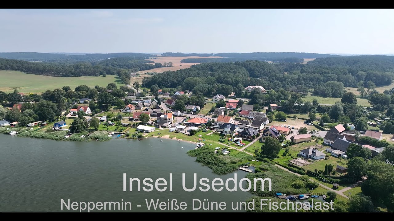Insel Usedom - Neppermin - Hafen der Weißen Düne und Heimat des Fischpalastes