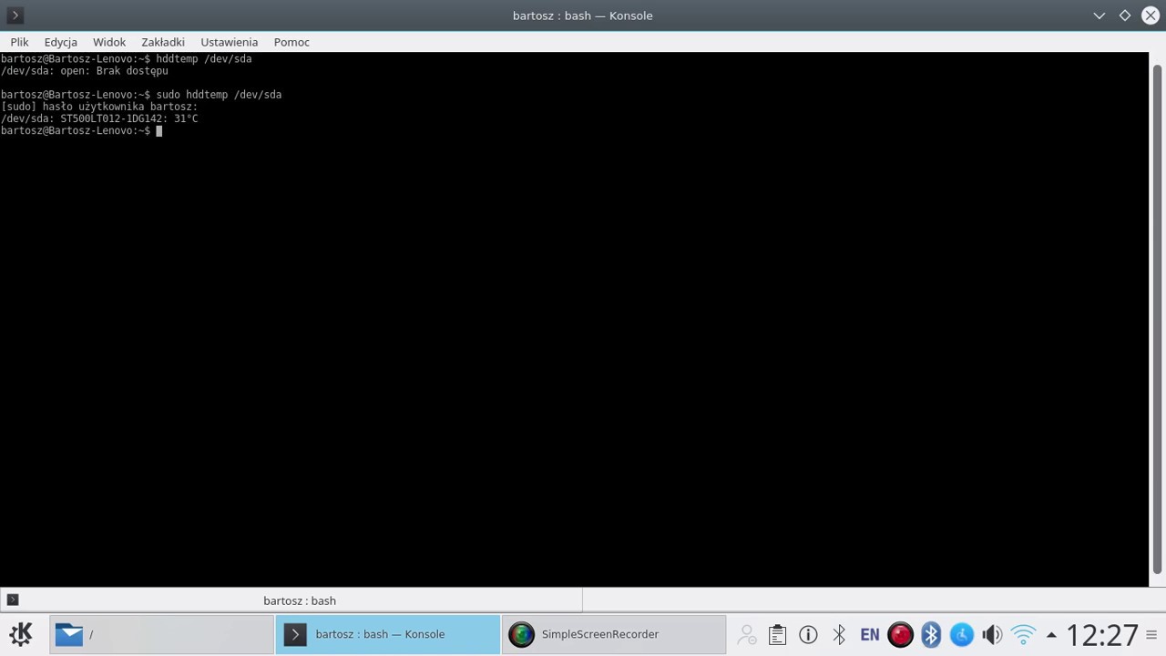 Linux Know-How| Temperature Checking of a Hard Drive