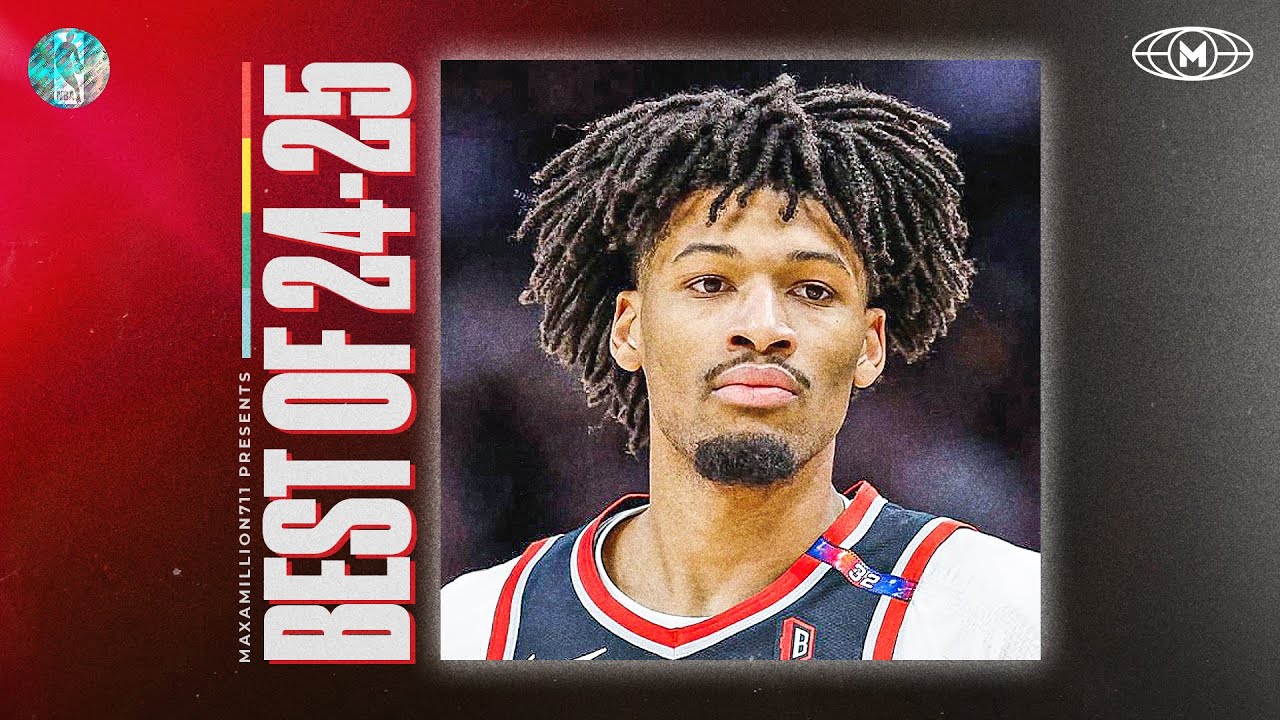 Shaedon Sharpe BEST HIGHLIGHTS 24-25 Season