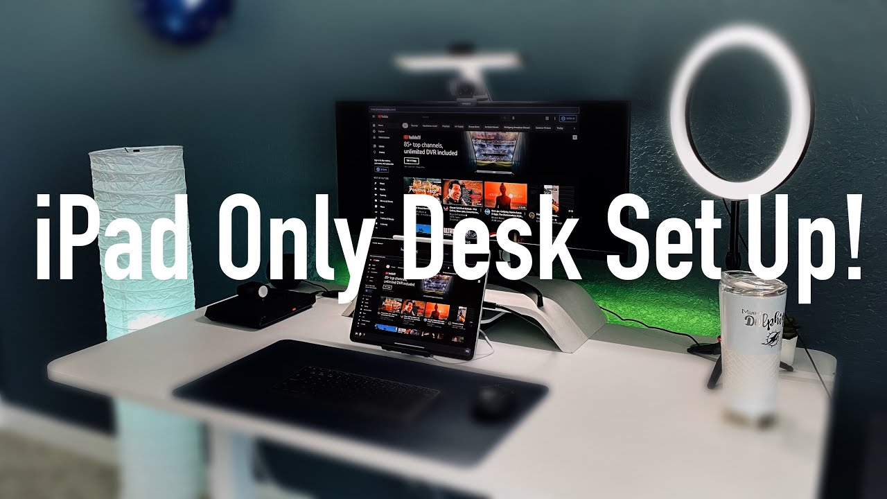 iPad Pro Only Desk Set Up!