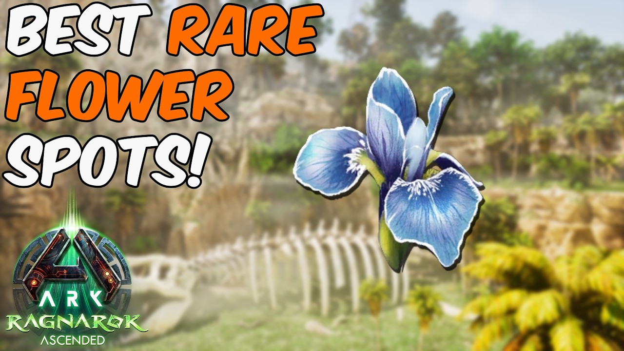 Where to Find Rare Flowers on the Ragnarok Map: Top 4 Spots | ARK Survival Ascended