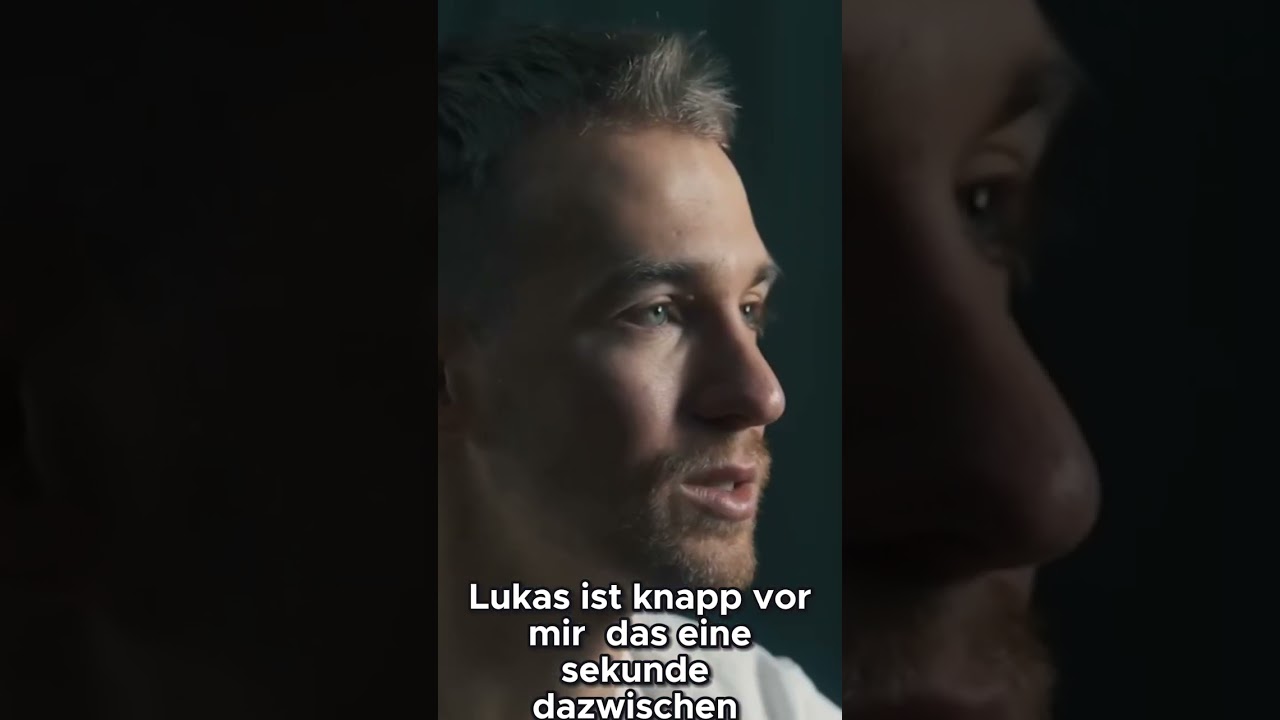 Das dramatische Rennen  Kollision, Stockbruch