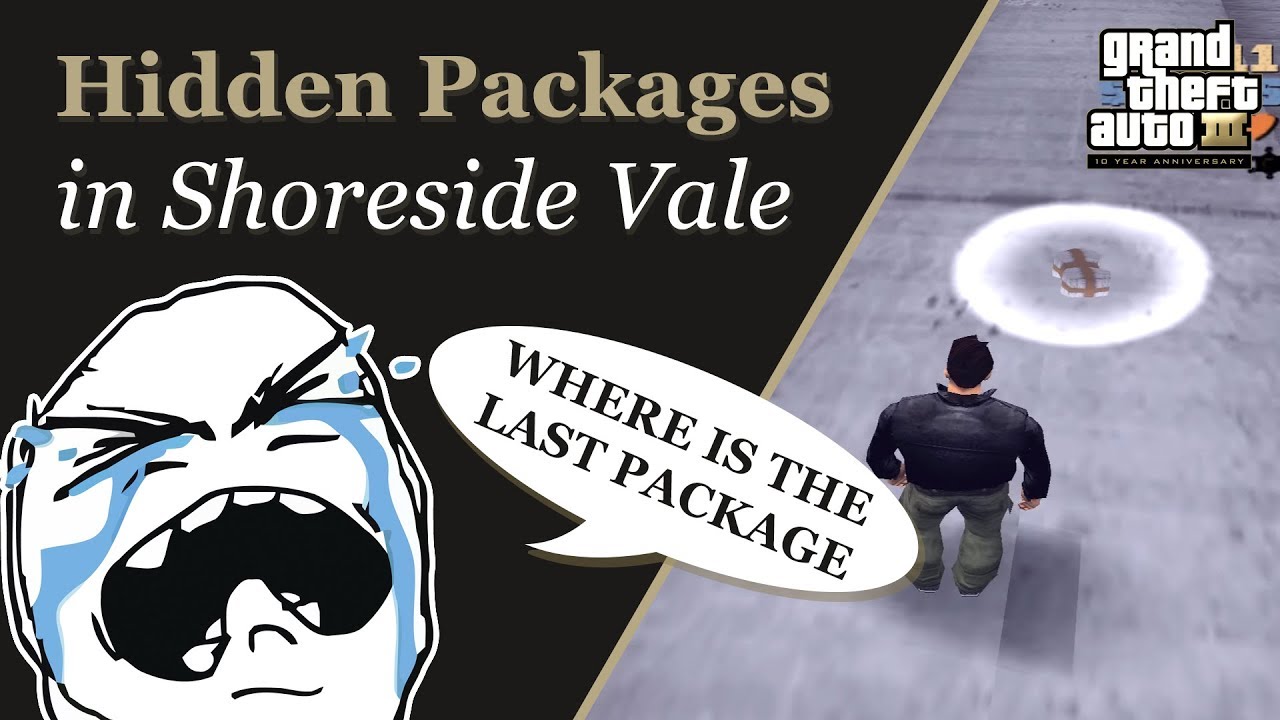 GTA 3 - Hidden Packages in Shoreside Vale (32 Packages)