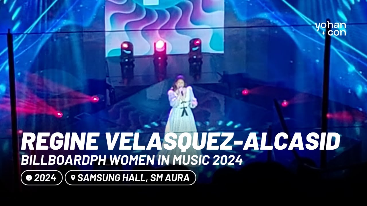 Regine Velasquez-Alcasid at BillboardPH Women in Music 2024 [Full Part]