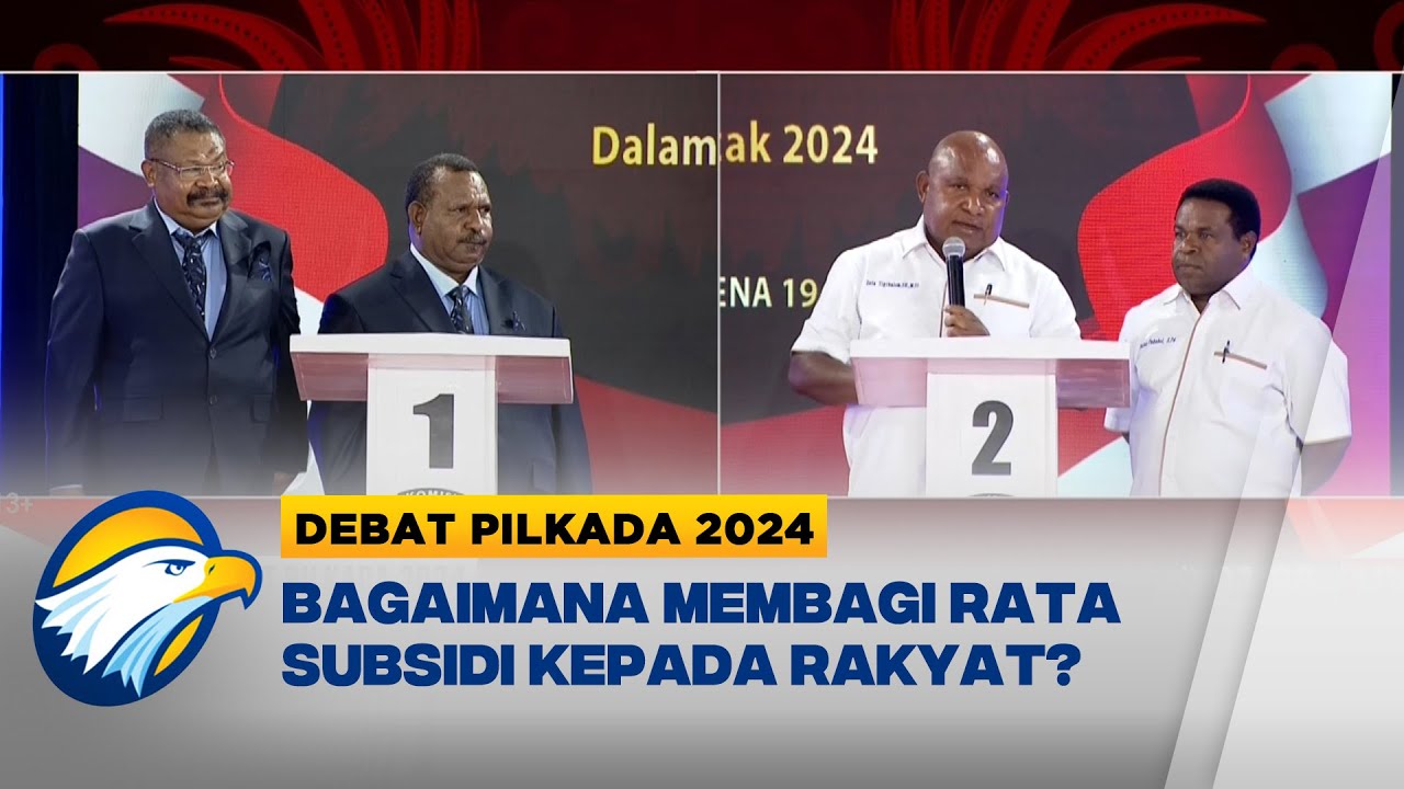 Adu Gagasan Paslon 01 dan 02 Papua Pegunungan  - [Debat Pilkada 2024]