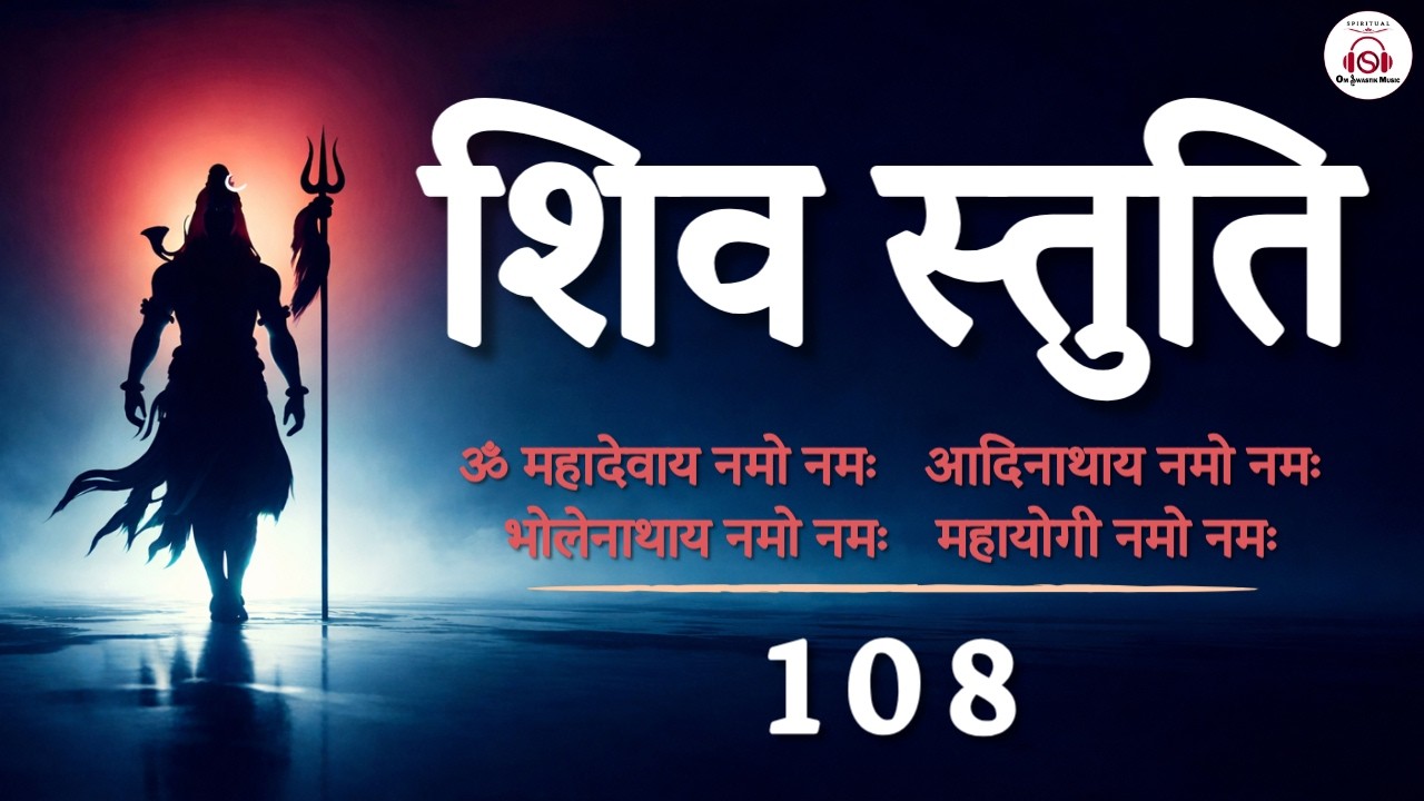 SHIV STUTI - Om Mahadevaya Namo Namaha | शिव स्तुति | 108