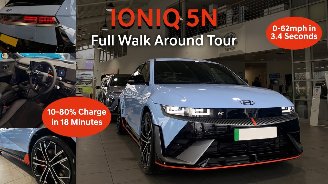 A Full Walk Around Tour Of The 2024 World Performance Car - The IONIQ 5N