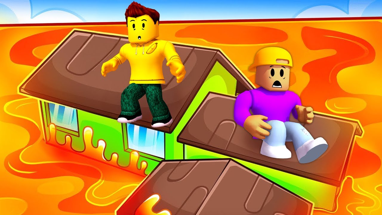 Der BODEN IST LAVA und ZERSTÖRT ALLES in Roblox Snapchat!