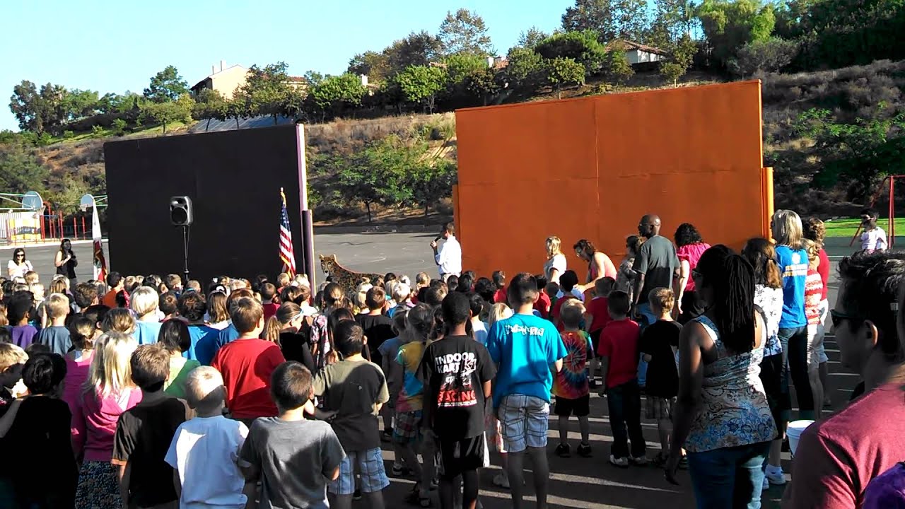 Pledge of Allegiance at Tierra Bonita Elementary